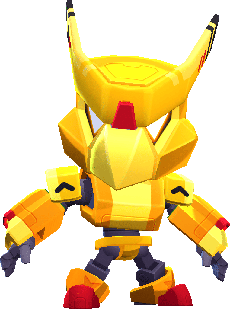 Gold Mecha Crow