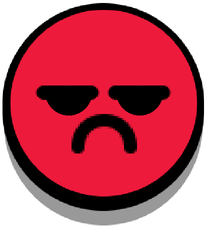 Annoyed Angry Pin