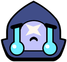 Crow Sad Pin