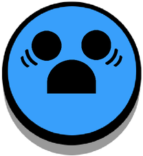 Shocked Sad Pin