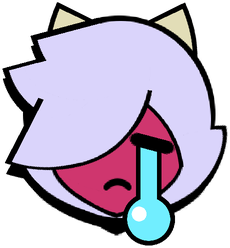 Trixie Colette Sad Pin