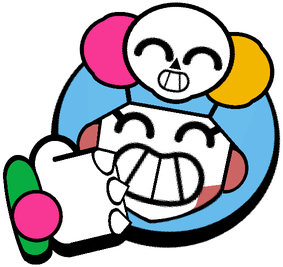 Brawl O Ween Rosa GG Pin