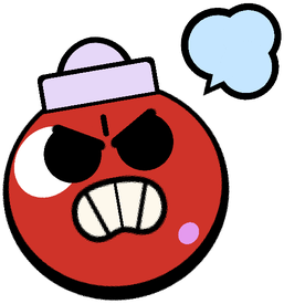 Brawlmas Angry Special Pin