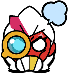 Belle Goldhand Angry Pin
