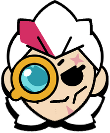 Belle Goldhand Happy Pin