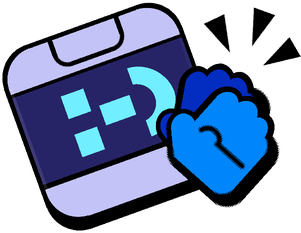 8 Bit Clap Pin