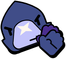 Crow Clap Pin
