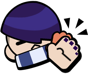 Edgar Clap Pin