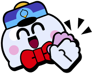 Lou Clap Pin