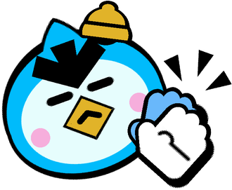 Mr. P Clap Pin