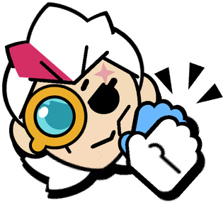 Belle Goldhand Clap Pin