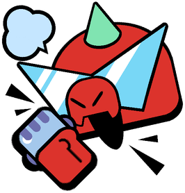 Born Bad Buzz Angry Pin