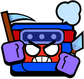 Ninja Ash Angry Pin
