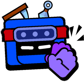 Ninja Ash Clap Pin