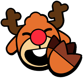 Brawlmas Deer Special Pin