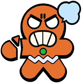Brawlmas Gingerbreadman Special Pin