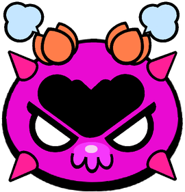 Spiky Eve Angry Pin