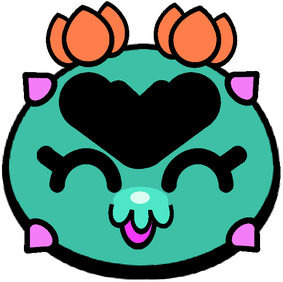 Spiky Eve Happy Pin