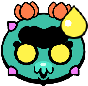 Spiky Eve Phew Pin