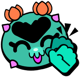 Spiky Eve Clap Pin