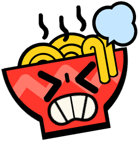Noodles Angry Special Pin
