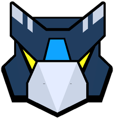 Night Mecha Crow Pin