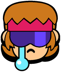 Buster Sad Pin