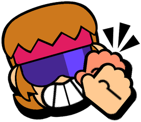 Buster Clap Pin