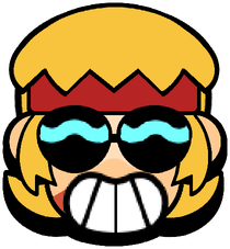 Chainsaw Buster Happy Pin