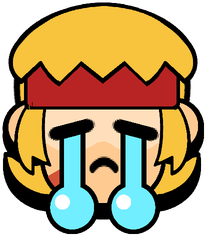 Chainsaw Buster Sad Pin