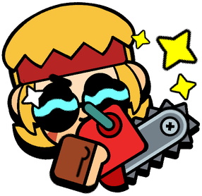 Chainsaw Buster Special Pin