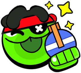 First Blob Squeak Special Pin