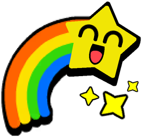 Brawlmas Rainbow Special Pin