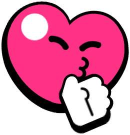 Brawlentines Kiss1 Special Pin