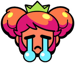 Magma Mandy Sad Pin