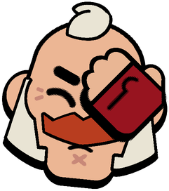 Sam Facepalm Pin