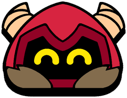 Crimson R T Happy Pin