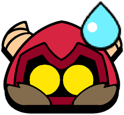 Crimson R T Phew Pin