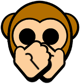 Monkey Dumb Special Pin