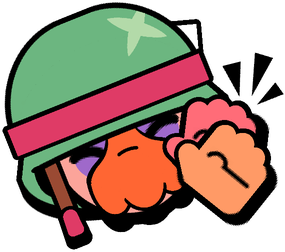 Hank Clap Pin