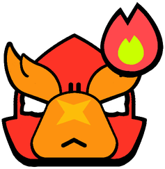 Phoenix Crow Angry Pin