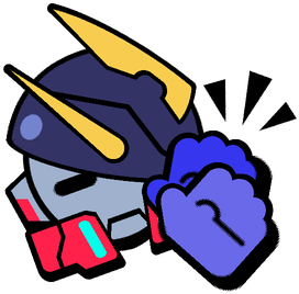 Mecha Edgar Clap Pin