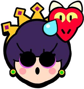 Evil Queen Pam Phew Pin