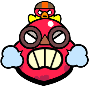 Robo Mike Angry Pin