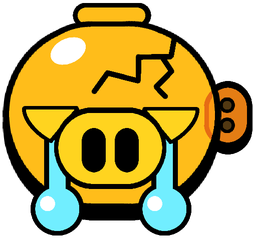 Piggybank Sad Special Pin