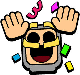 Clash Knightcelebrate Special Pin