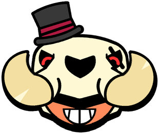 Tusked Nita Happy Pin