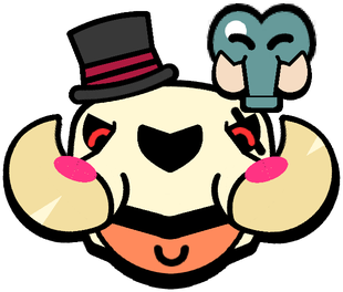Tusked Nita Thanks Pin