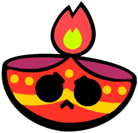 Diwali Diya Special Pin