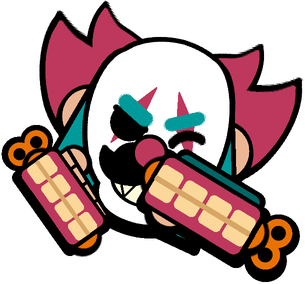 Dark Clown Sam Special Pin
